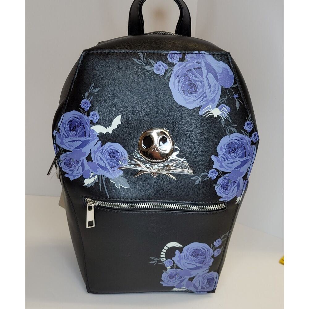 Bioworld Nightmare Before Christmas Coffin Jack Skellington Backpack